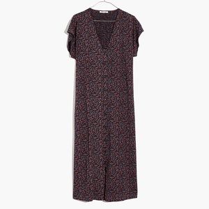 Madewell Easy Midi Dress in Fieldwalk Floral